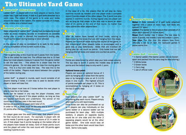 Ladder Golf Instructions Back Ladder Golf Instructions Back