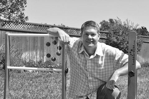 Brent Doud - Next to a Ladder Golf game. Black and White Photo Brent Doud - Next to a Ladder Golf game. Black and White Photo